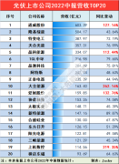 重磅！108家光伏上市公司2022中报排行榜全新出炉